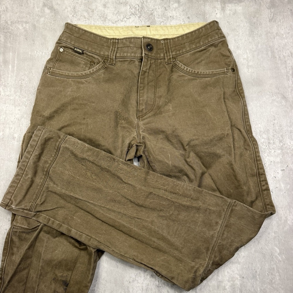 Kuhl The Men’s Brown Straight Leg Hiking Trail Outdoor 30x32 Vintage Patina RYDR